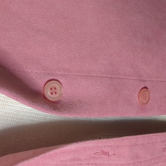 DENVER HAYES* faux suede button down long sleeve shacket shirt jacket - Picture 2 of 12